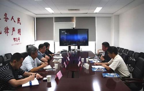 浙江安防协会秘书长赵永华一行到访公安部检测中心